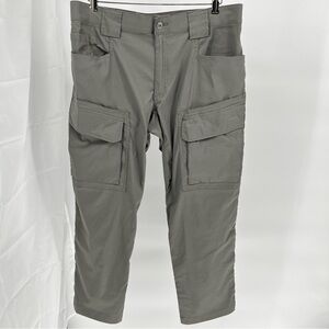 Duluth Trading Mens Flex Dry On The Fly Pants Size 36x30 Slim Fit Cargo Outdoor